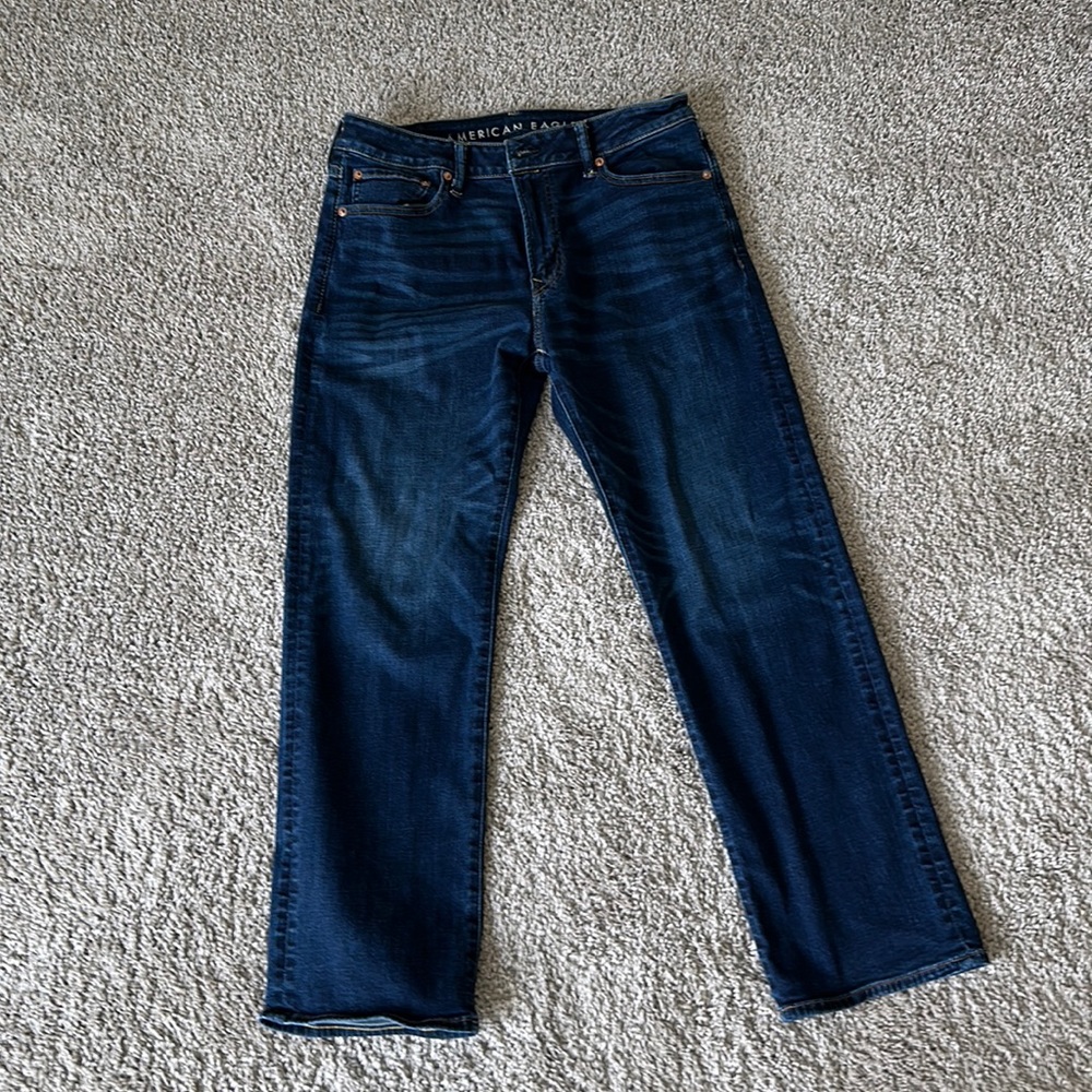 Men’s American Eagle dark bootcut jeans
